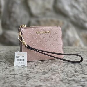 Michael Kors Jet Set Logo Coin Purse Wallet